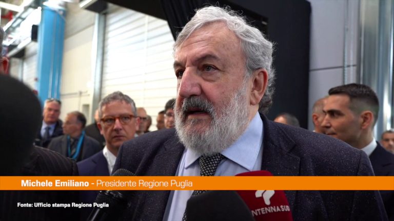 Nuovo stabilimento Iveco a Foggia, Emiliano “Importante per la Puglia”