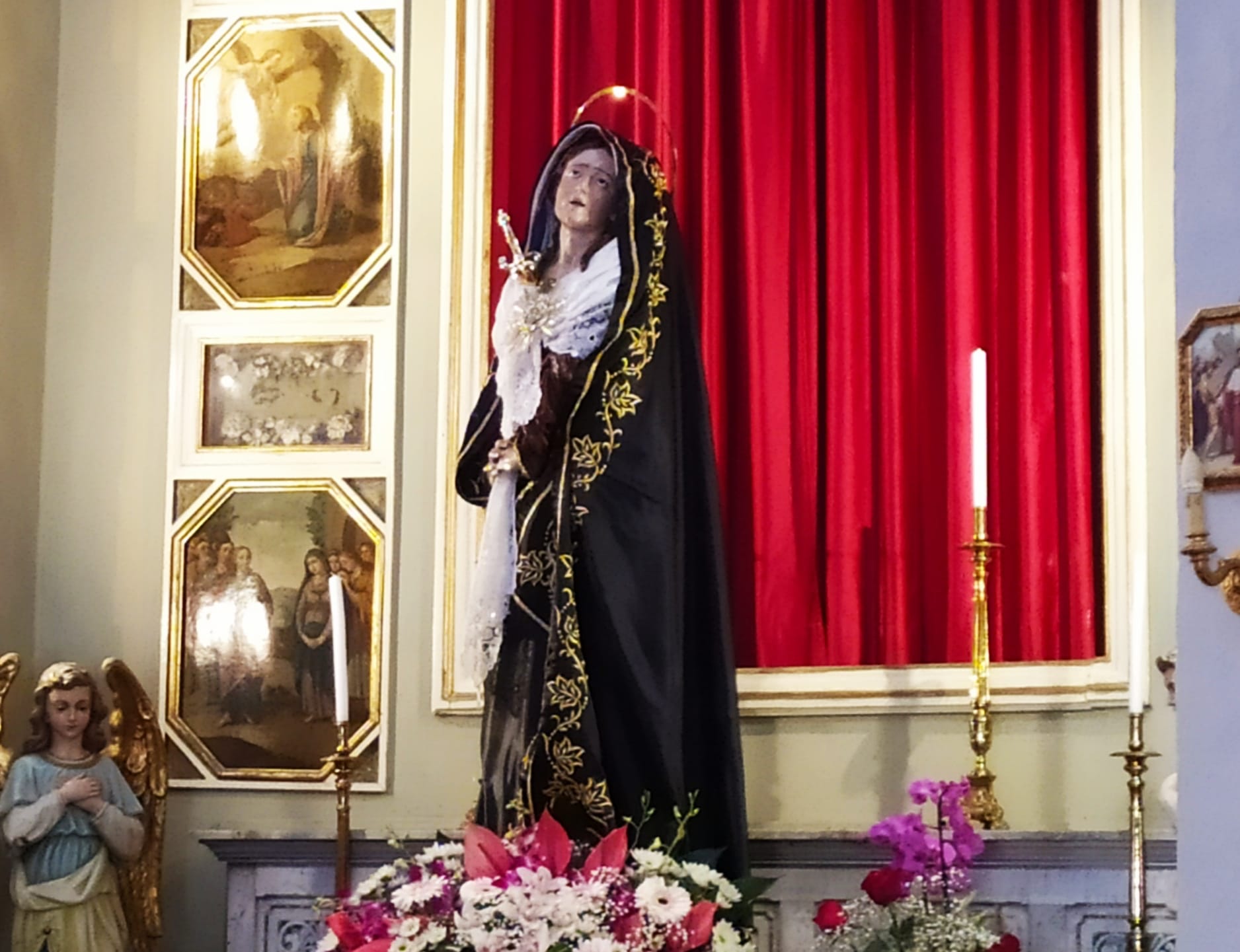 Settimana Santa, a Marsala è il giorno dell’Addolorata. Grande partecipazione per la processione del Giovedì Santo (FOTO)