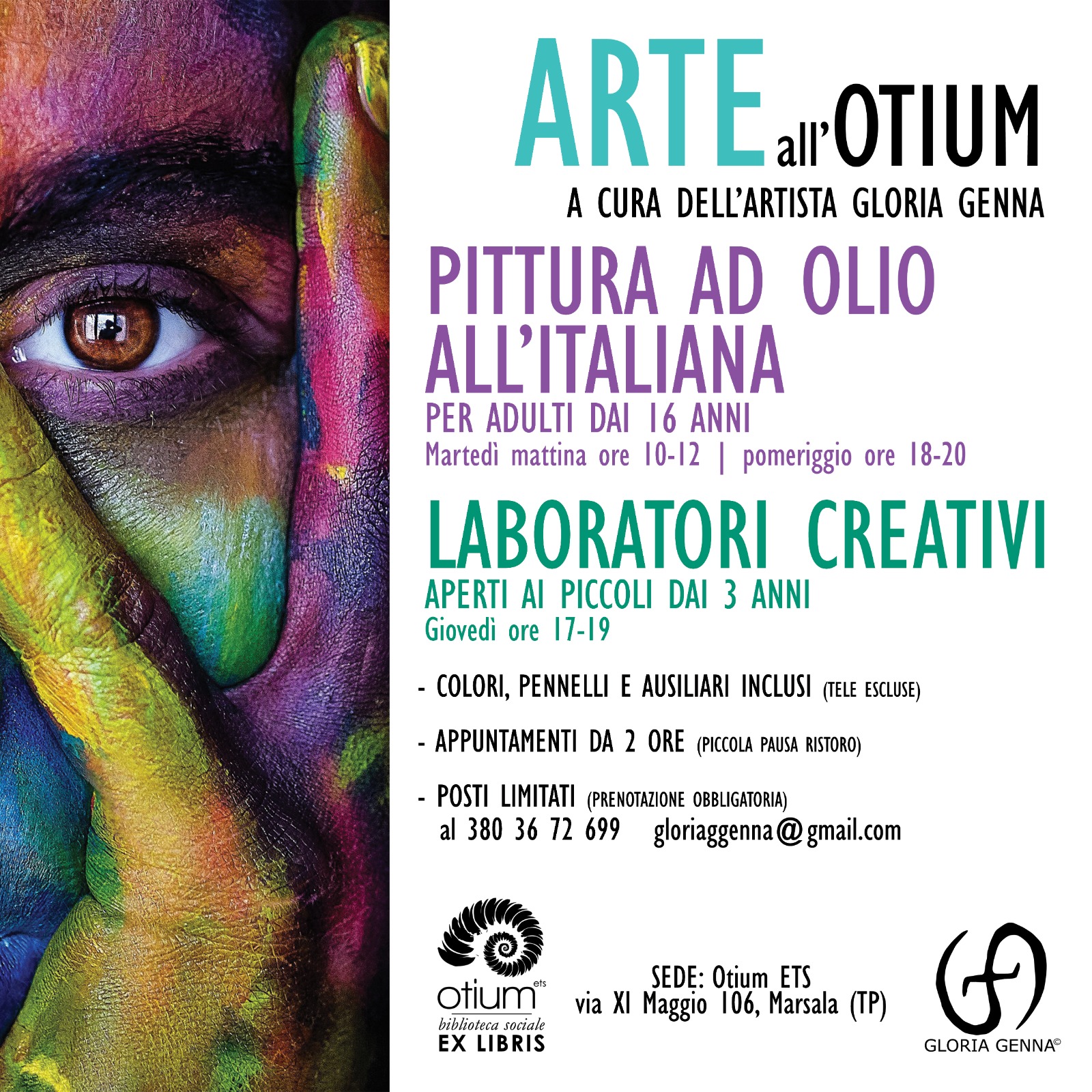 Alla libreria Otium di Marsala ciclo di corsi d’arte