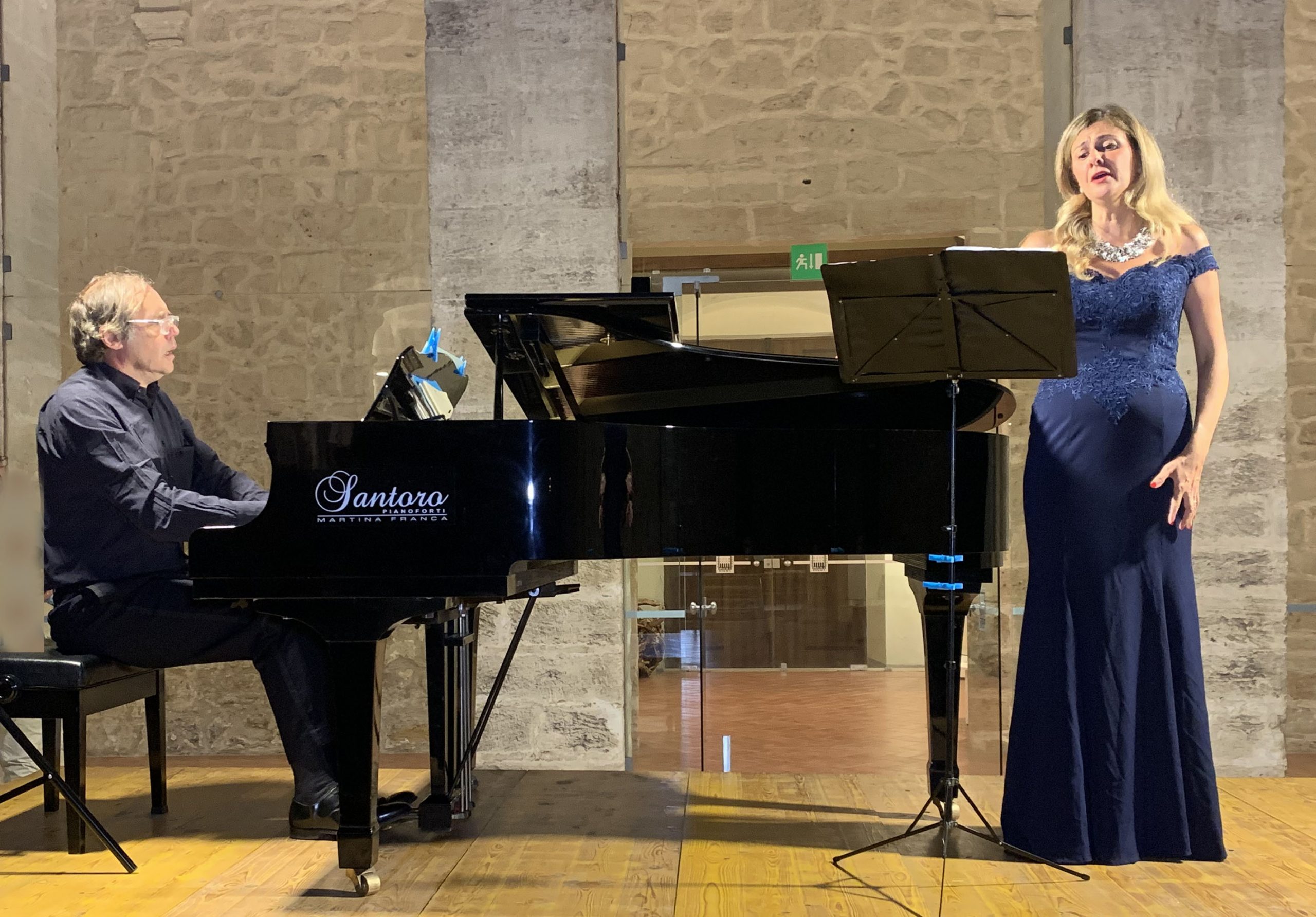 Al “Sollima” di Marsala il duo pianoforte e soprano Iaquinta-Serra