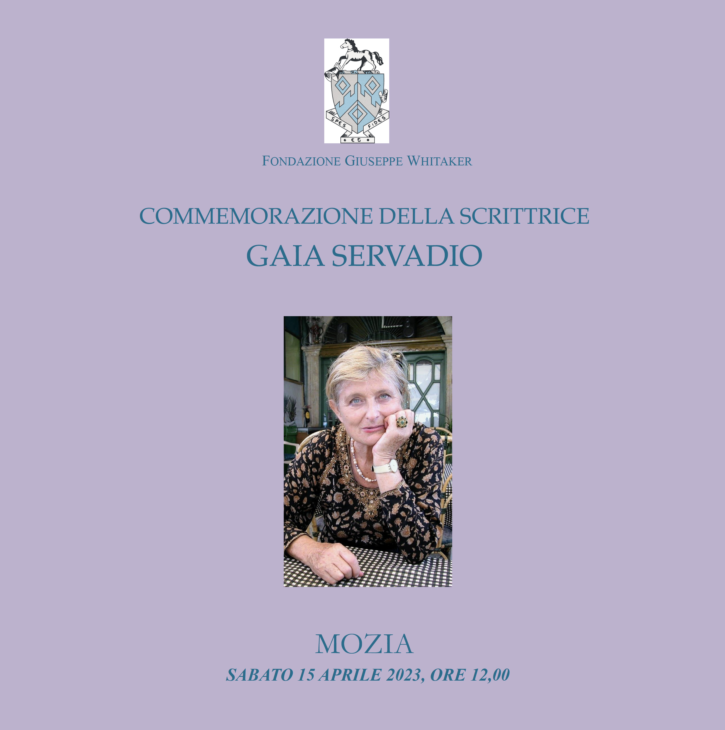 A Mozia un evento in memoria della scrittrice Gaia Servadio