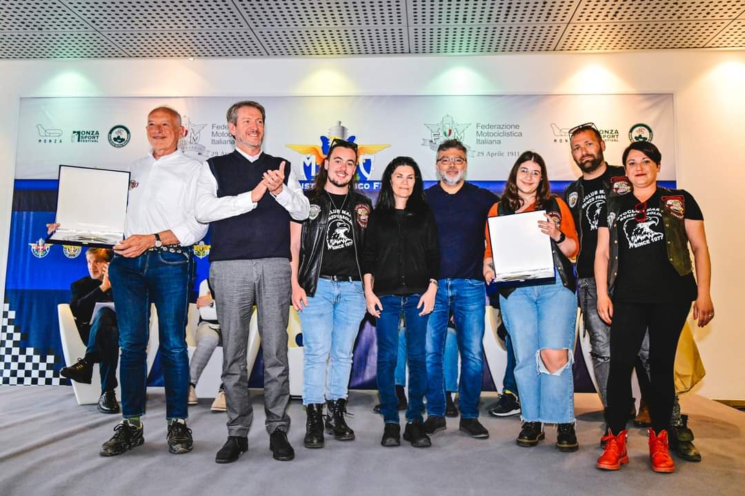 A Monza premio per il Motoclub “R. Pasolini” di Marsala dedicato al compianto pilota