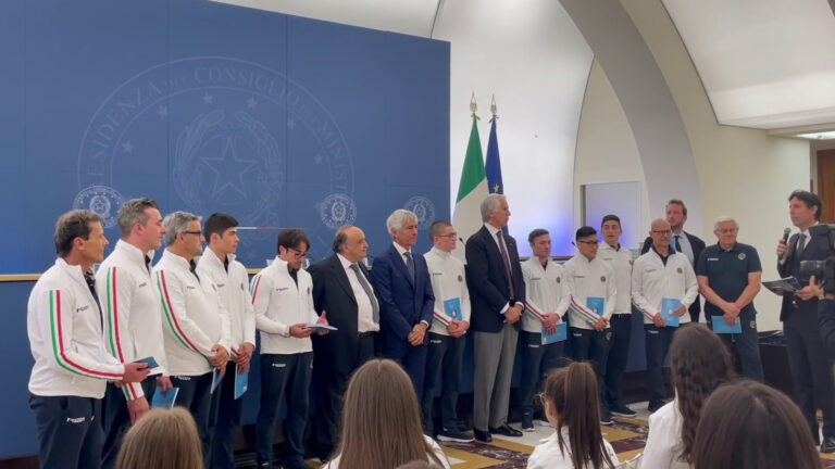 Abodi riceve i medagliati della ginnastica