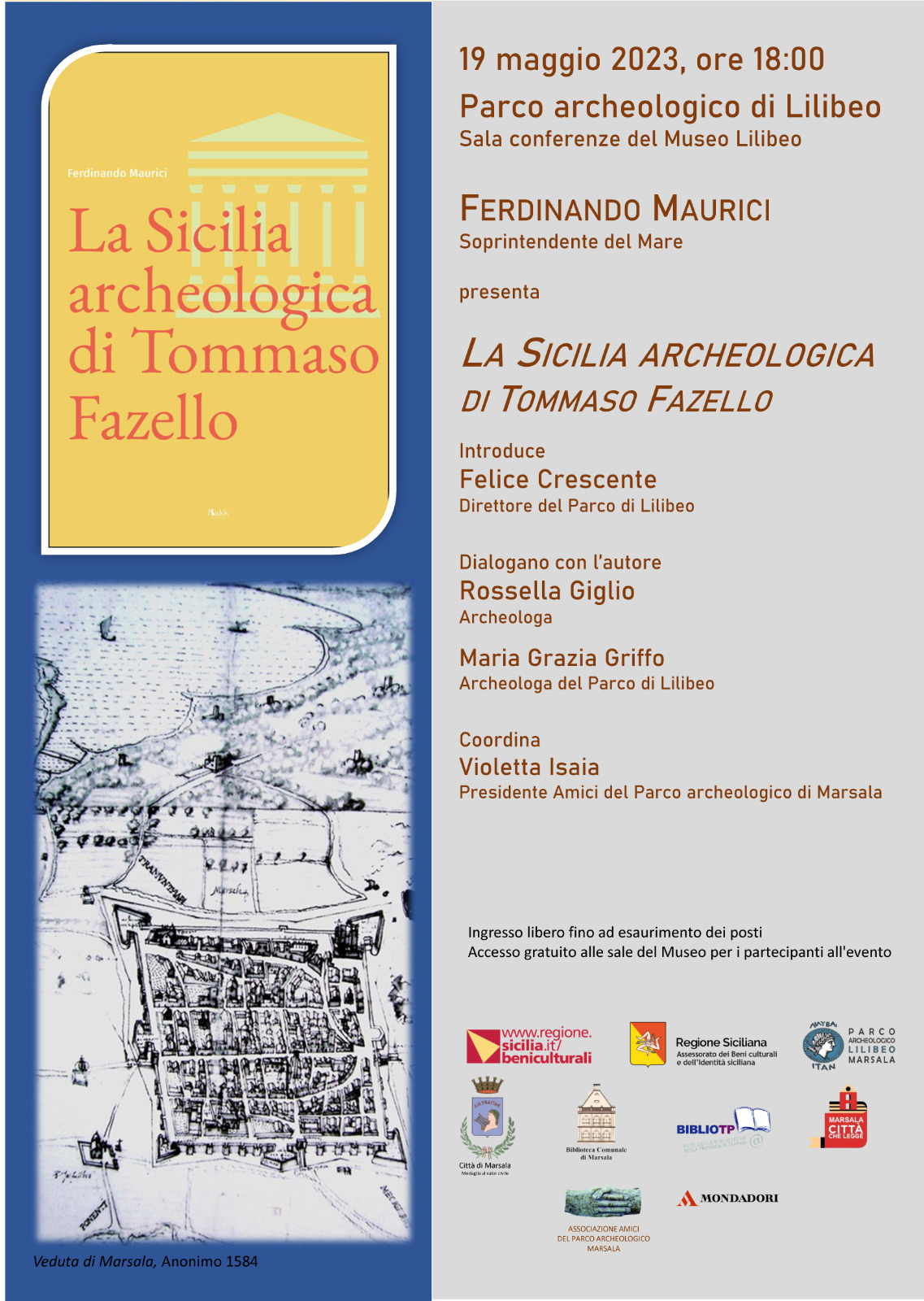 Al Museo Lilibeo si presenta il volume “La Sicilia archeologica di Tommaso Fazello”