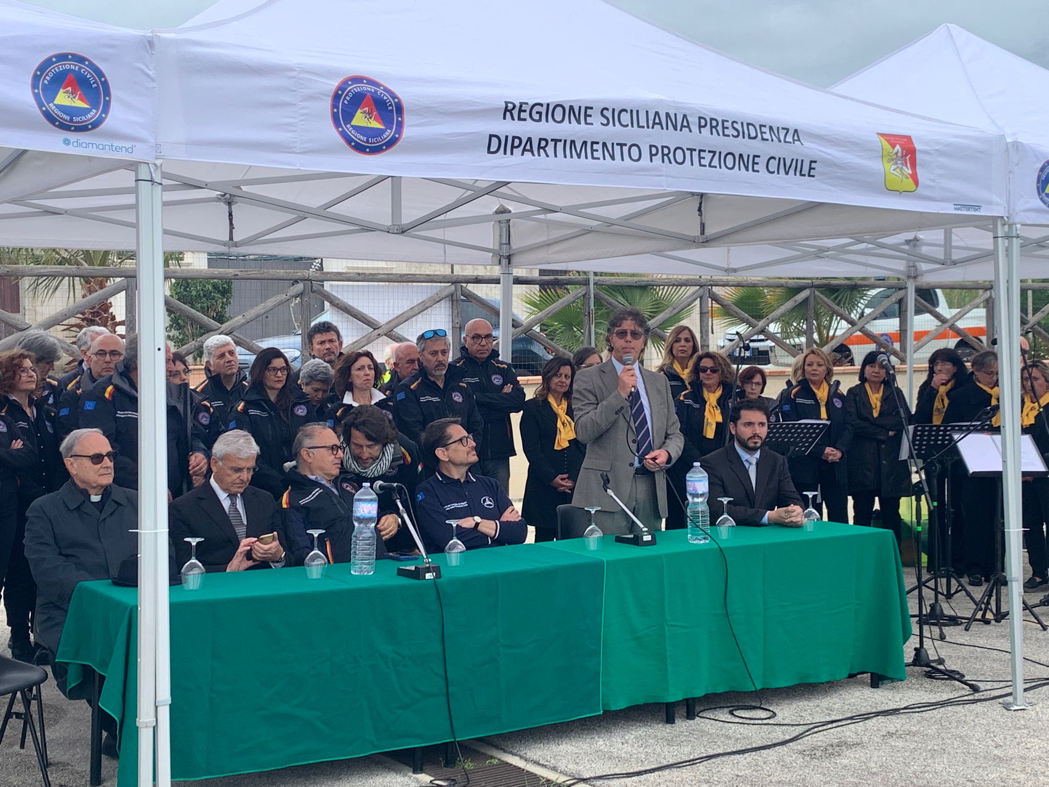 “Terremoti d’Italia”: inaugurata a Campobello la mostra della Protezione Civile