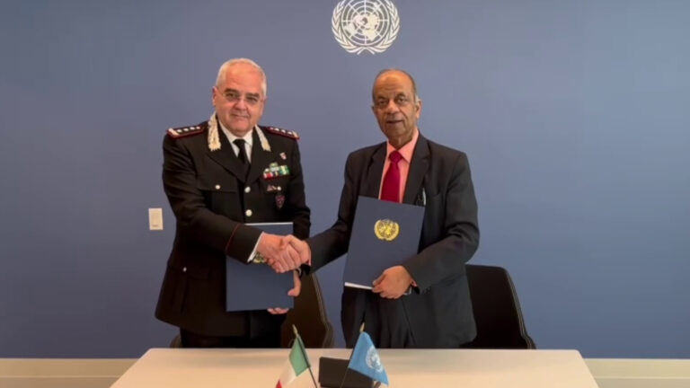 Carabinieri e Onu collaborano per la tutela dell’ambiente