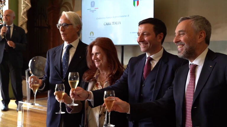 Casa Italia di Parigi 2024 a Prè Catelan, omaggio a De Coubertin