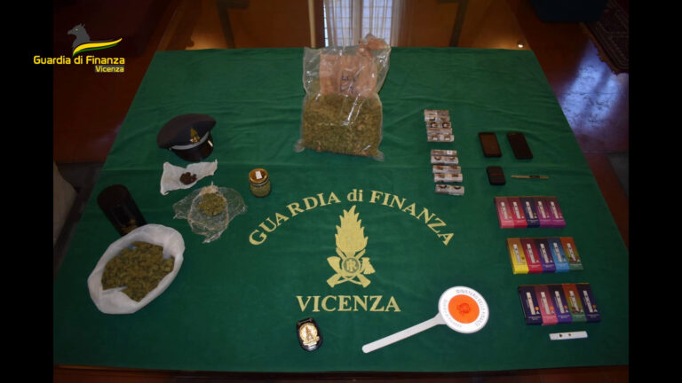 Vicenza, sequestrate sigarette elettroniche alla cannabis