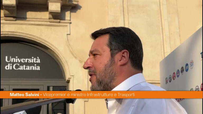 Salvini “In Sicilia in cantiere opere per 28 miliardi”