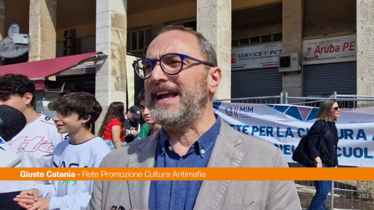 A Palermo marcia degli studenti contro la mafia