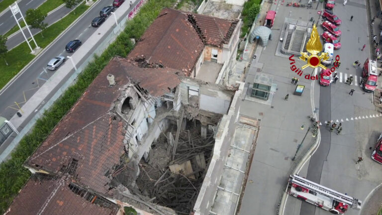 Crollo Porta Susa a Torino, si lavora alla messa in sicurezza