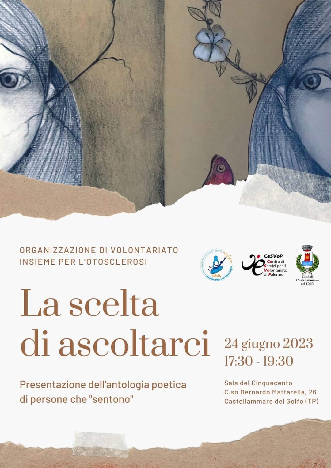 “La scelta di ascoltarci”: antologia poetica sull’otosclerosi a Castellammare