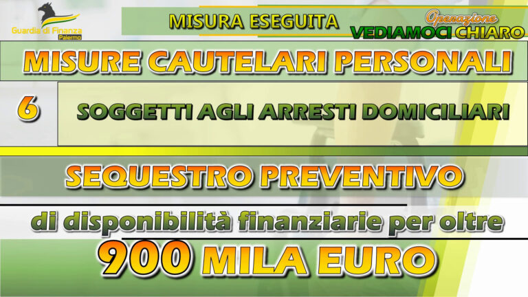 Sei arresti a Palermo per corruzione per false invalidità civili