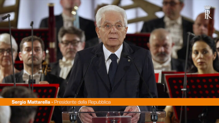 Mattarella “L’Italia continuerà a sostenere il popolo ucraino”