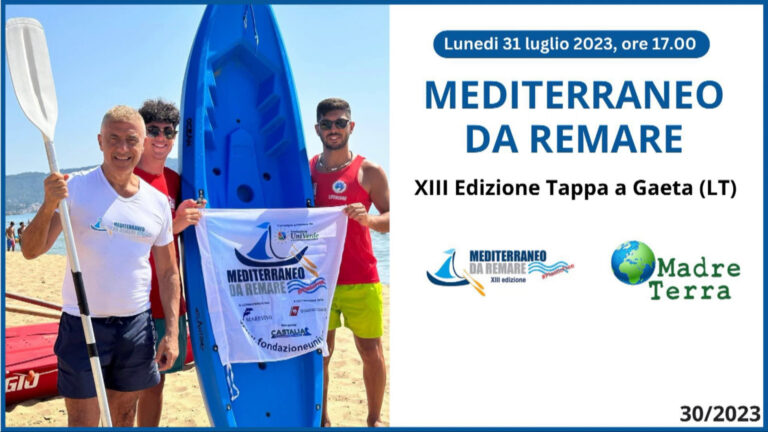 Madre Terra – Mediterraneo da remare #PlasticFree fa tappa a Gaeta