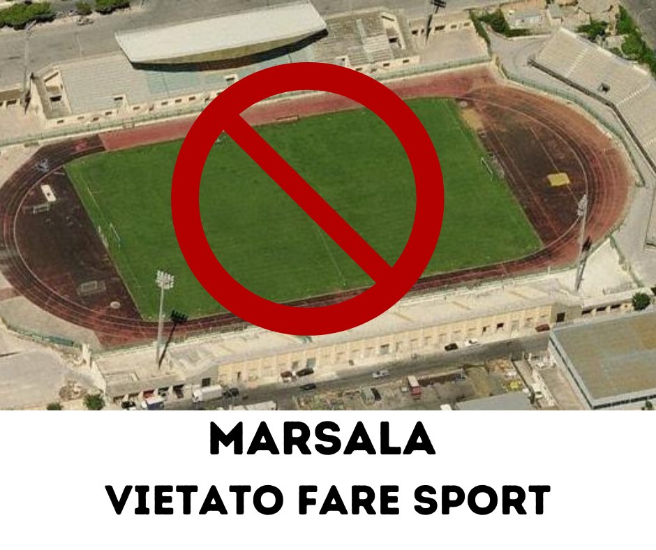 L’Atletica si allena fuori dallo Stadio di Marsala: “Siamo delusi”
