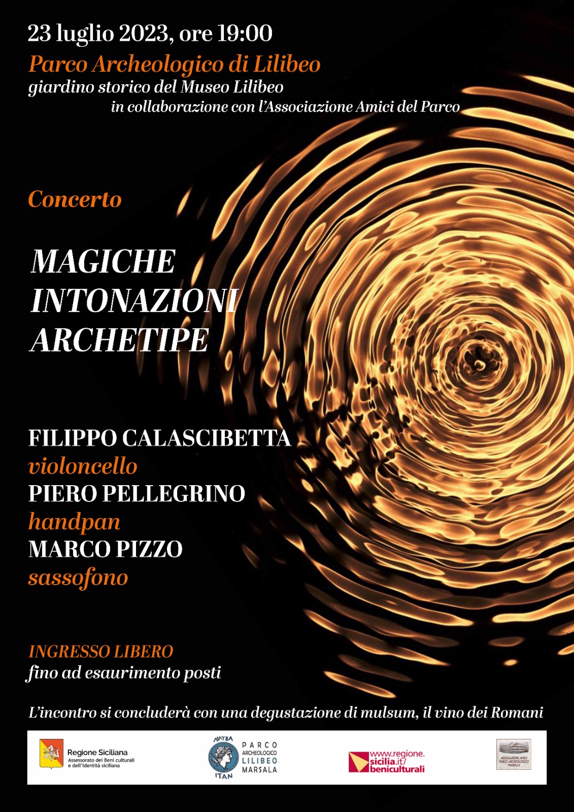 Magiche intonazioni archetipe, evento musicale al Museo Lilibeo