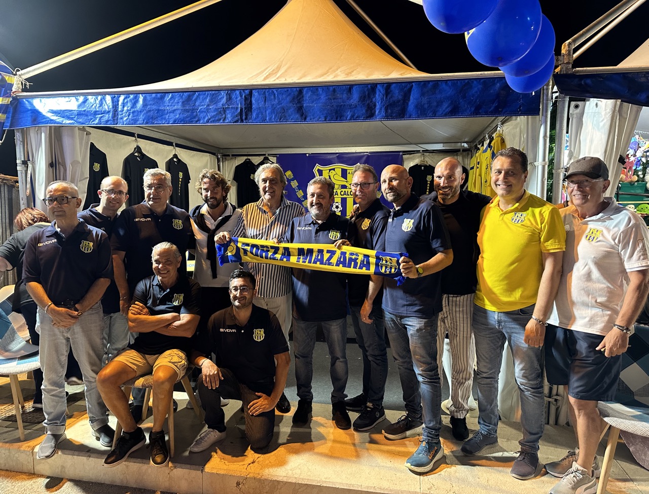 Il Mazara Calcio incontra i tifosi e presenta i nuovi acquisti