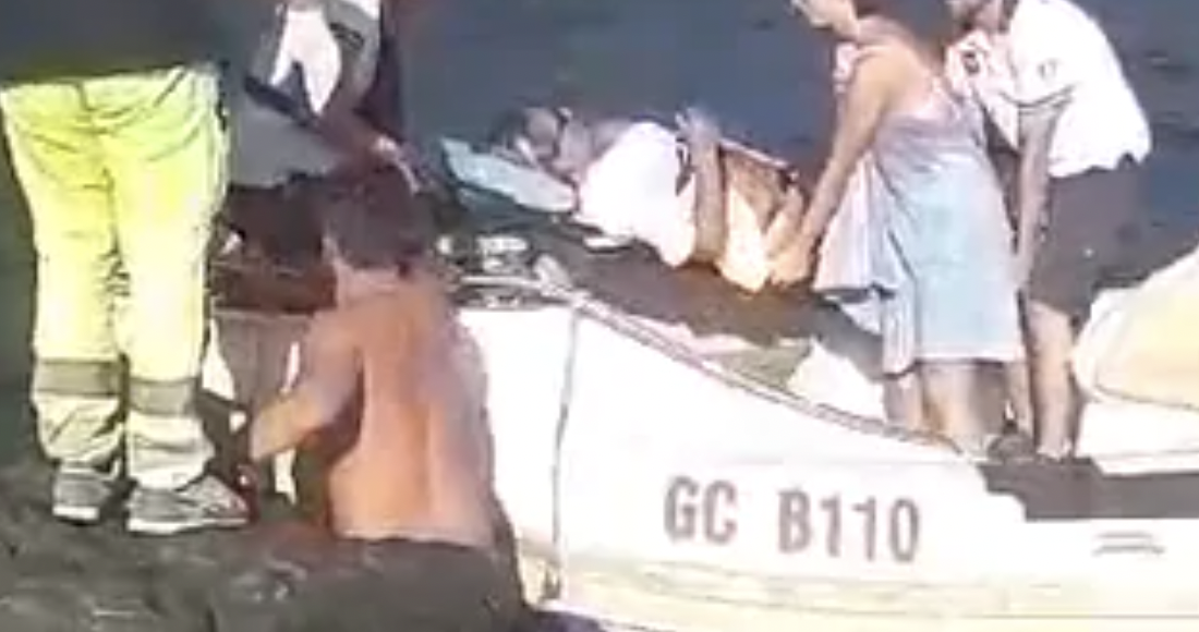 Si ferisce alla Balata dei Turchi, soccorsa dalla motovedetta della Guardia Costiera