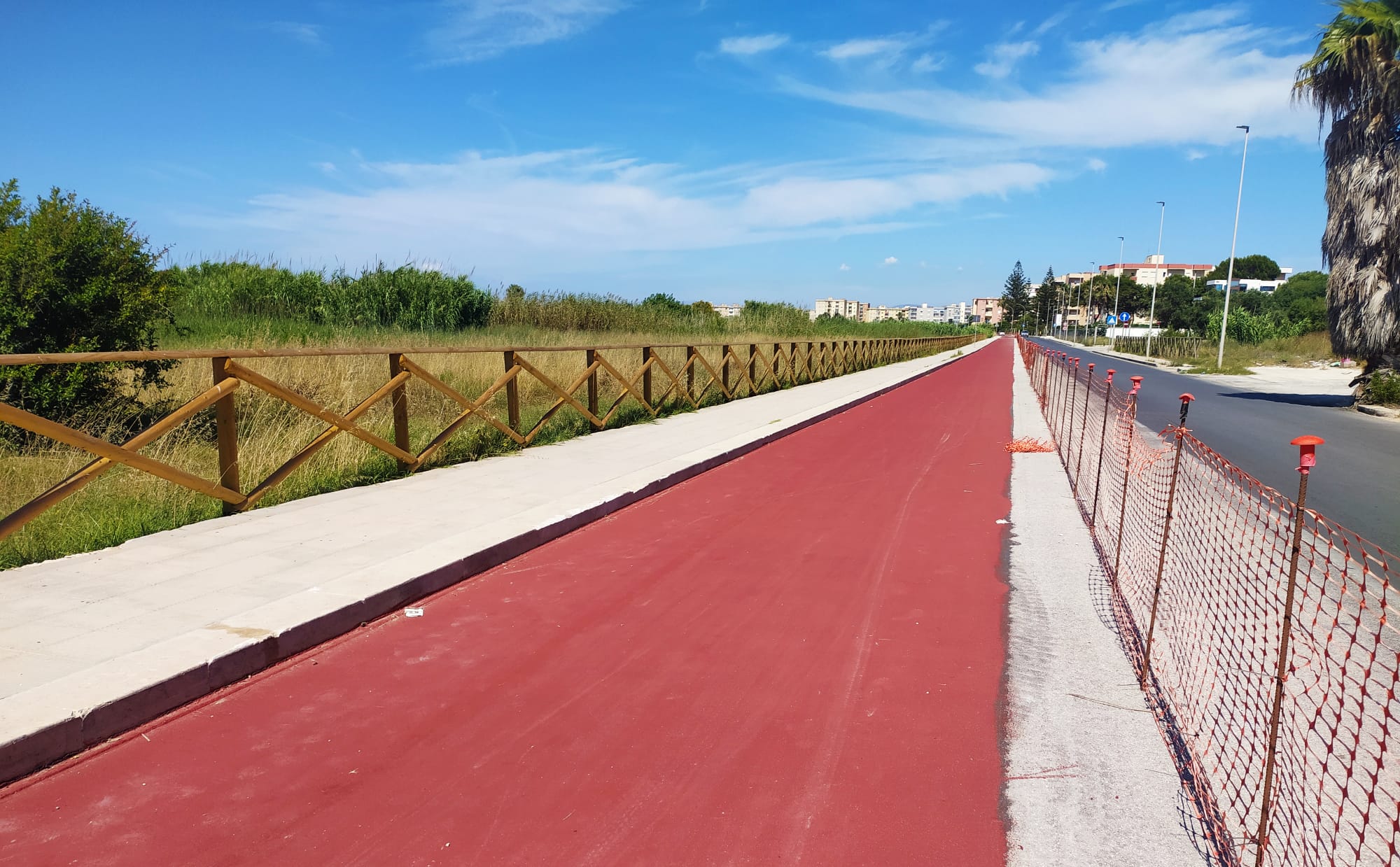 Pista ciclabile al lungomare di Marsala, arriva il colore…