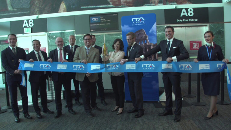 Ita Airways, inaugurato il nuovo volo San Francisco – Roma