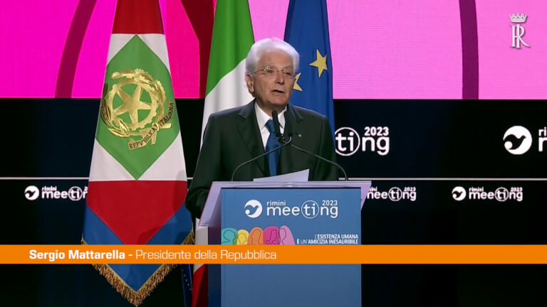 Mattarella “La Costituzione è nata per espellere l’odio”