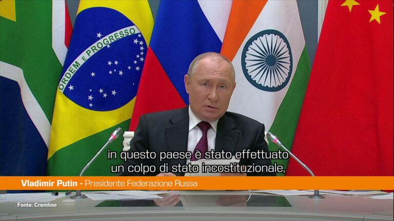 Putin “La guerra in Ucraina scatenata dall’Occidente”