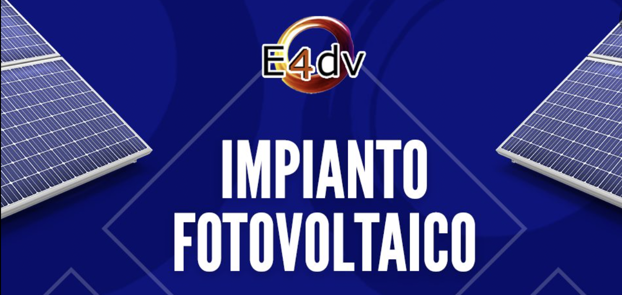 Con E4dv impianti fotovoltaici con accumulo a rate