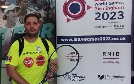 Marsala ha un campione del mondo nel Blind Tennis: Davide Viglianti