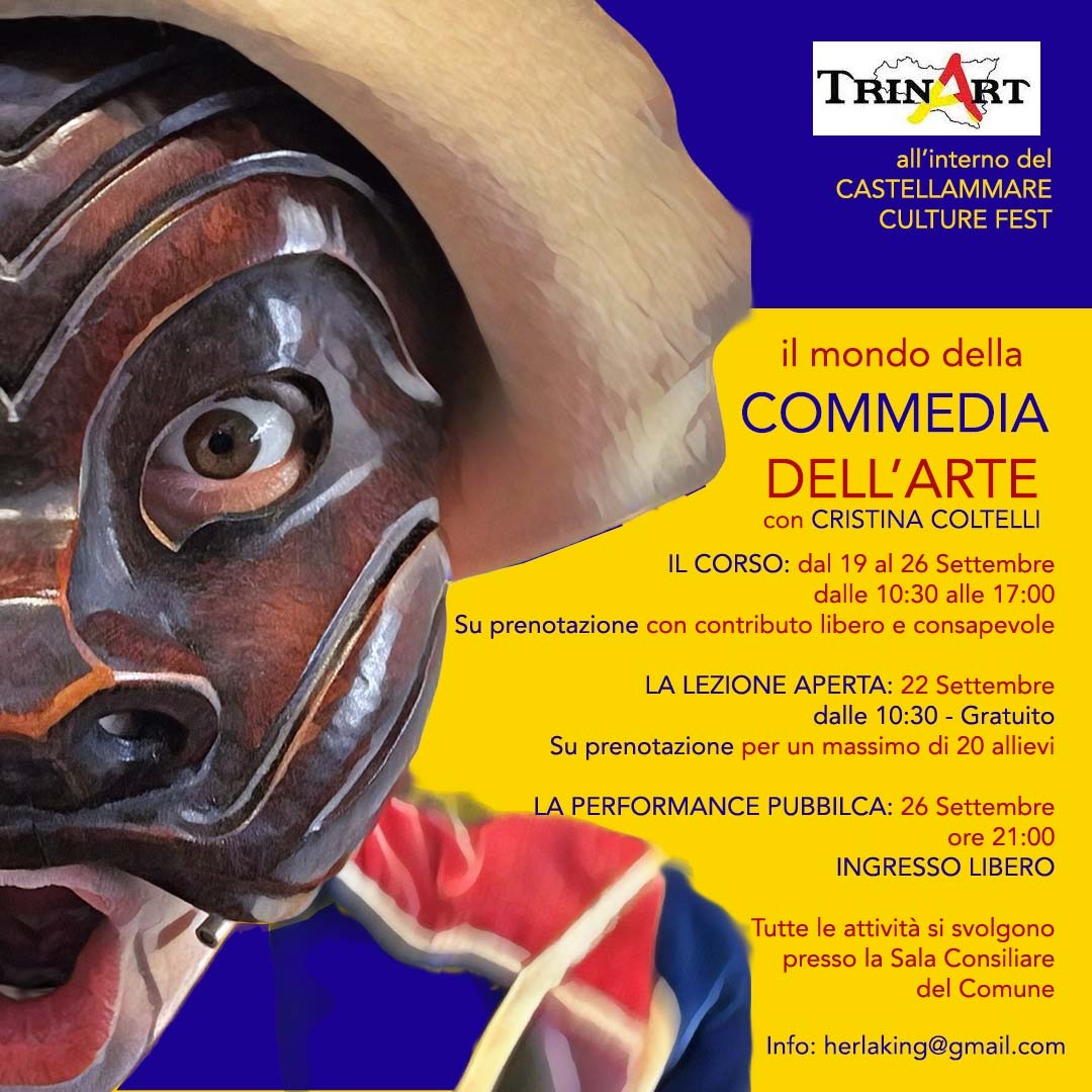 Castellammare Culture Festival, tre giorni di teatro e commedia dell’arte