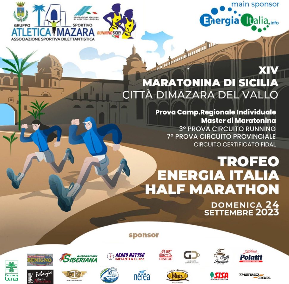 C’è attesa a Mazara per la Maratonina Sicilia – Trofeo Energia Italia