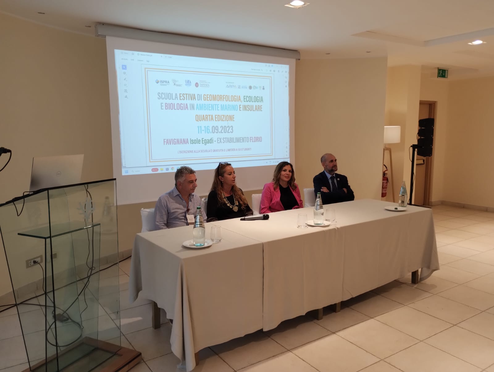 Tutela dell’ambiente marino a Favignana è iniziata la quarta edizione della Summer school