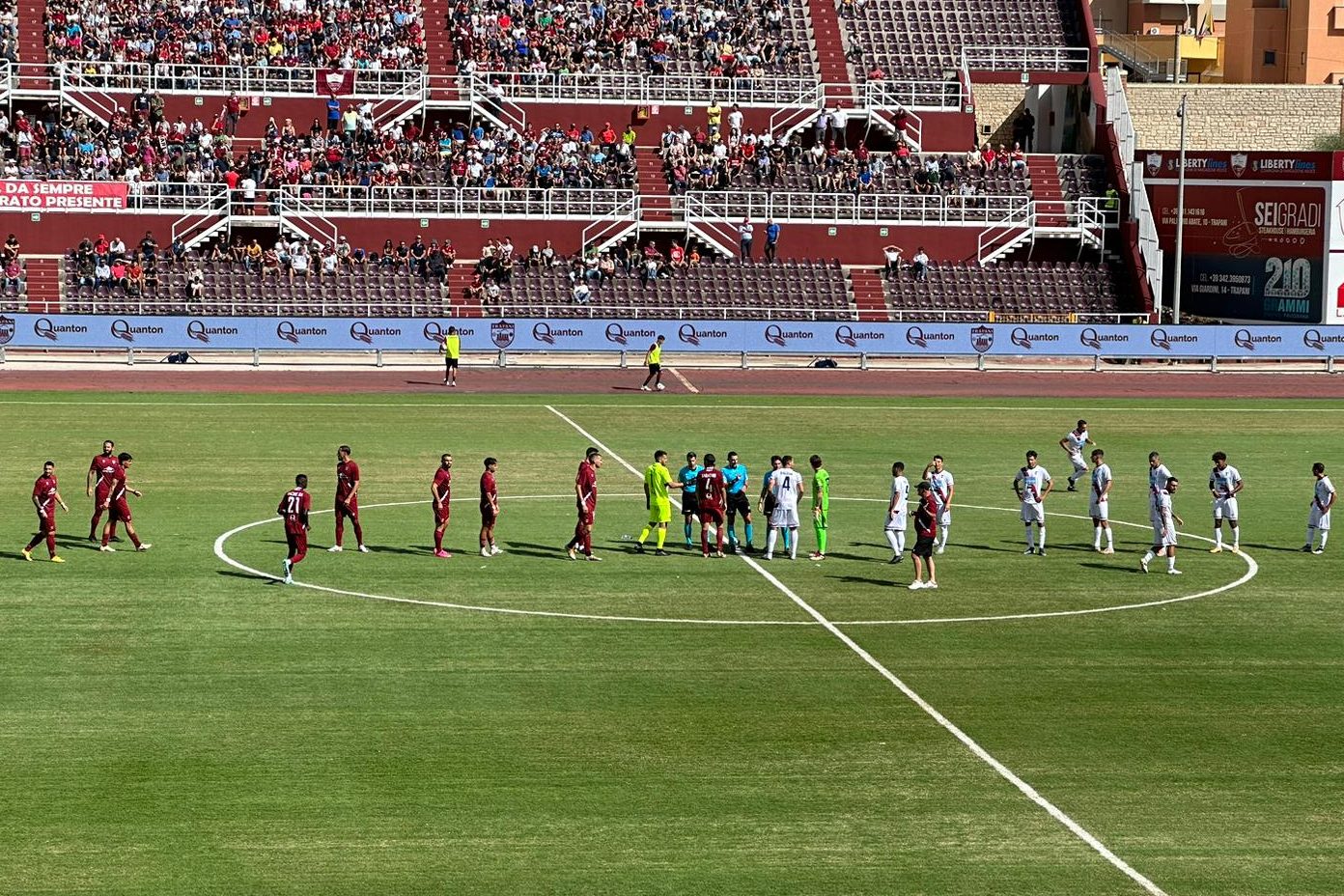 Il Trapani Calcio vince anche con la Vibonese per 2 a 0