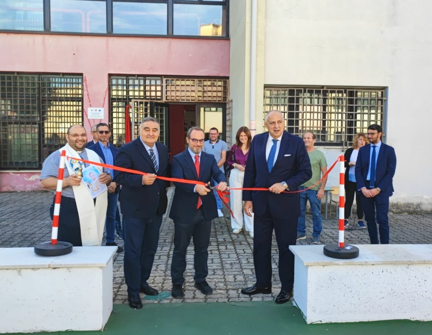 Nuovo campo sportivo in una scuola al Cep di Palermo, intitolato a Padre Puglisi