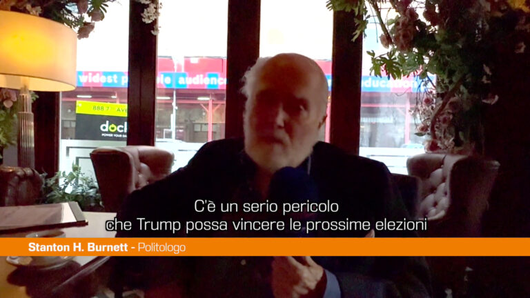 Burnett “Trump su orme Berlusconi? No, su quelle di Mussolini”
