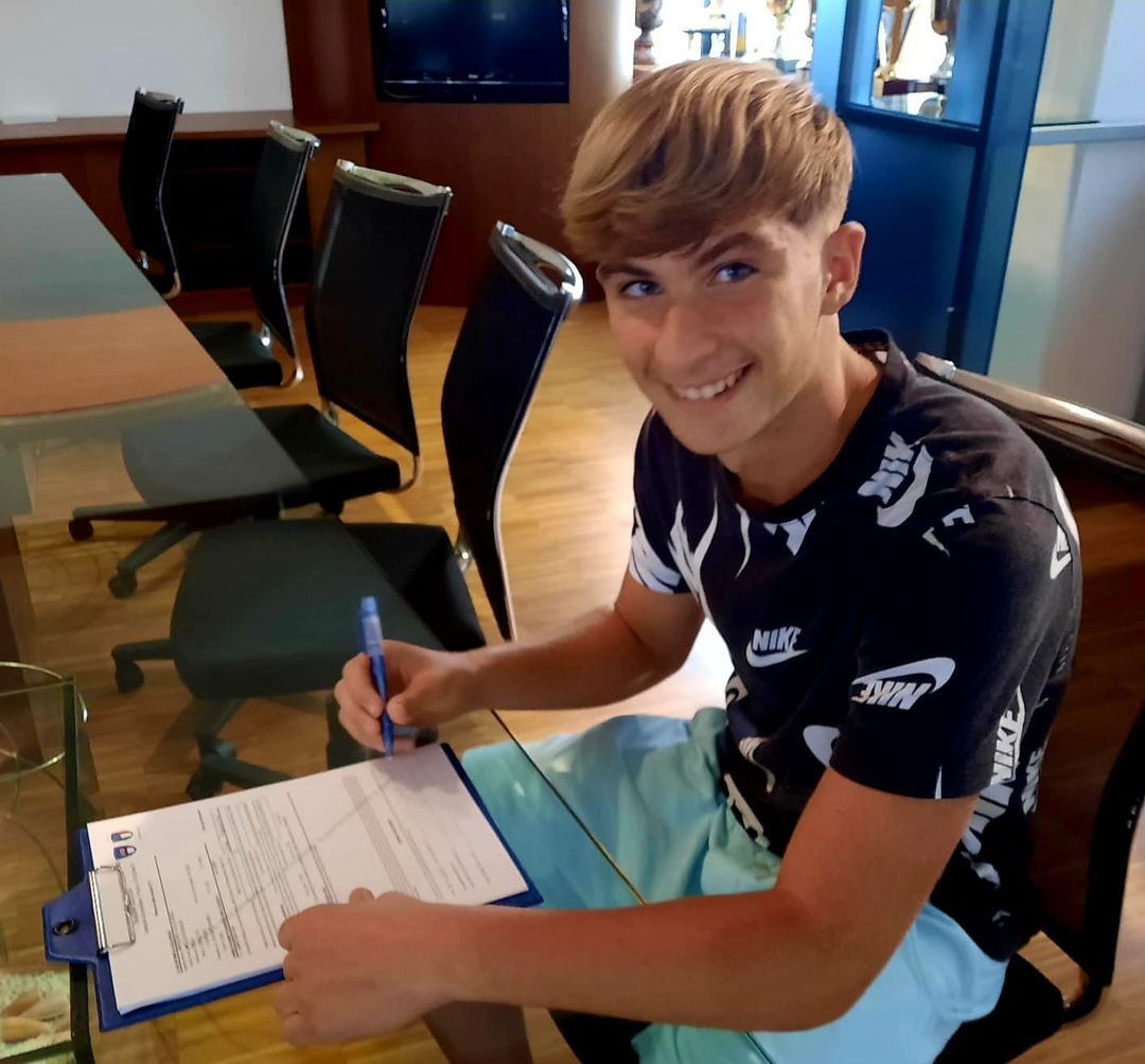 Luca Impiccichè dell’ASD Garibaldina all’UC Sampdoria
