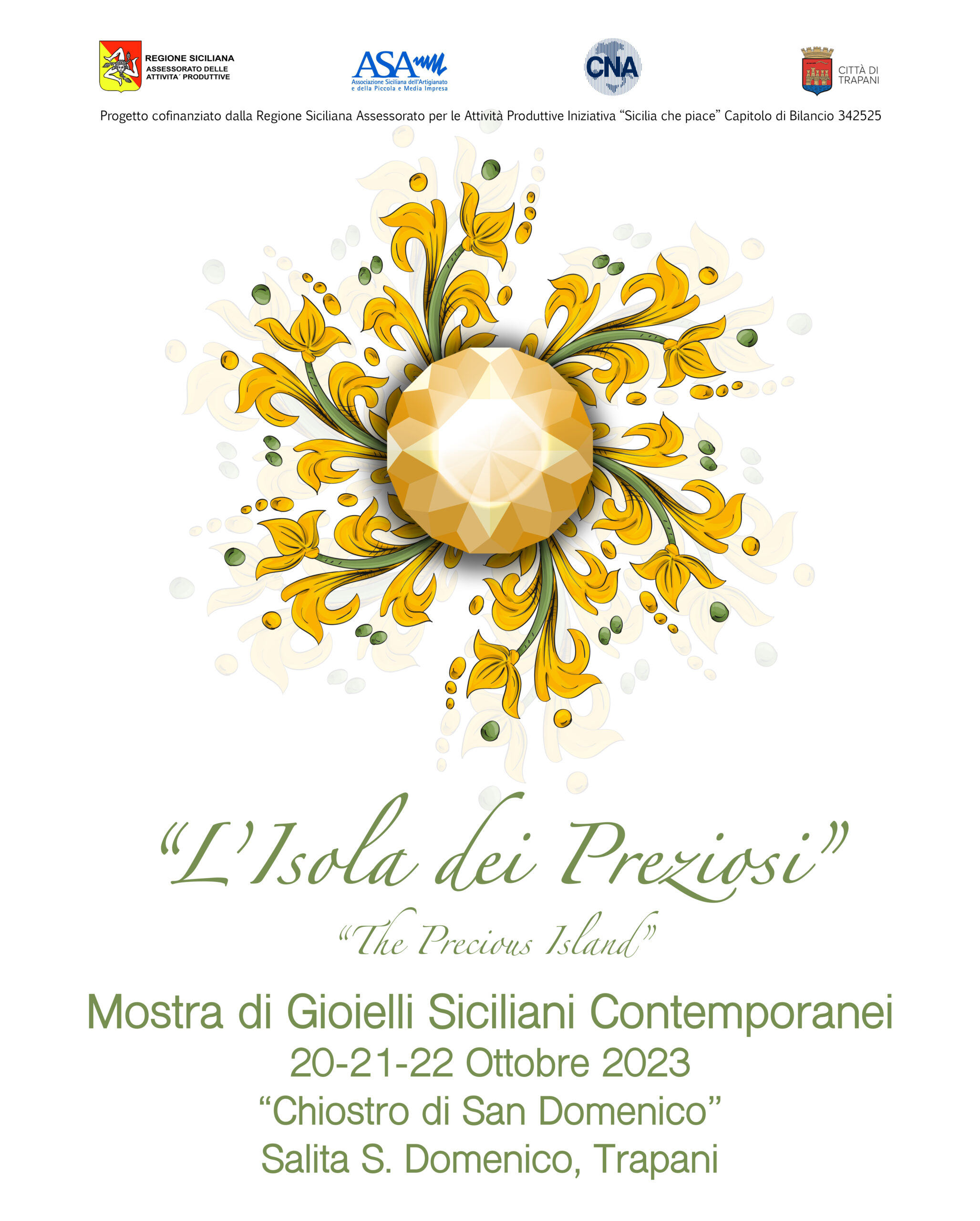 “L’isola dei preziosi”: una mostra di gioielli siciliani a Trapani