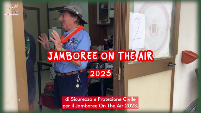 Jamboree On The Air 2023, radioamatori e scout insieme per un giorno