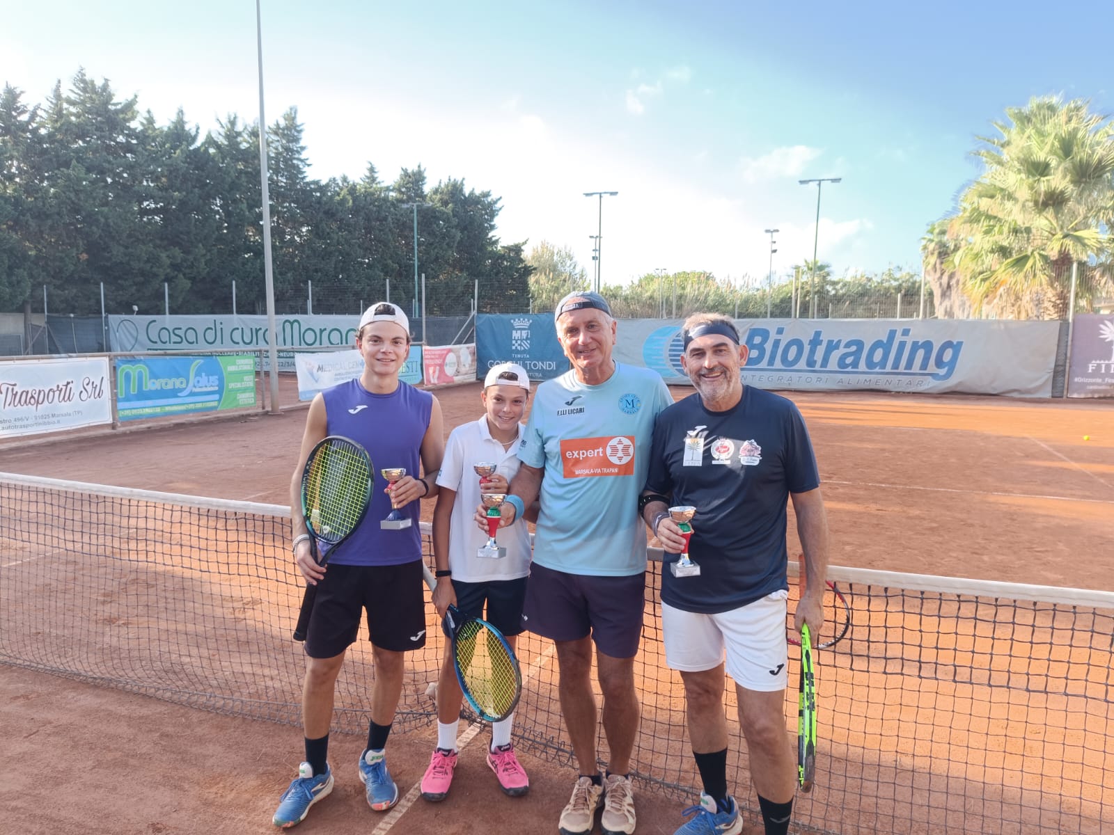 Tennis Open, bene il team Sunshine Marsala