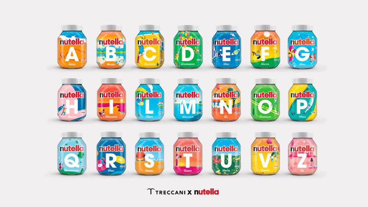 Nutella, una limited edition con Treccani celebra le parole