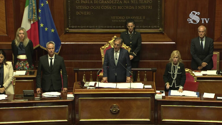 L’Aula del Senato ricorda Giorgio Napolitano