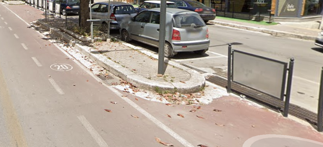 Ad Alcamo ciclista investito da un’auto sulla pista di viale Europa