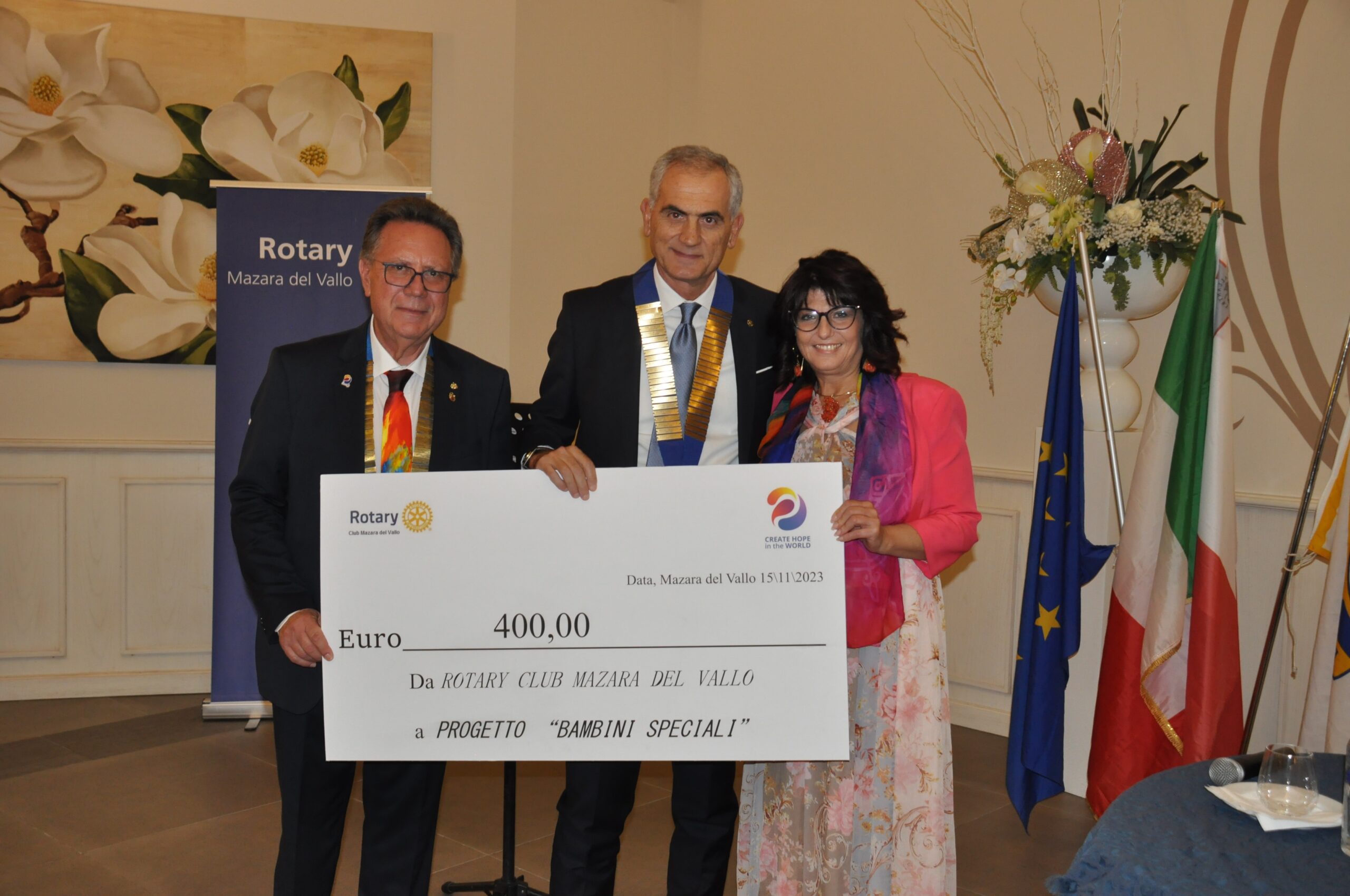 Il Governatore Sicilia-Malta visita i Rotary di Marsala e Mazara