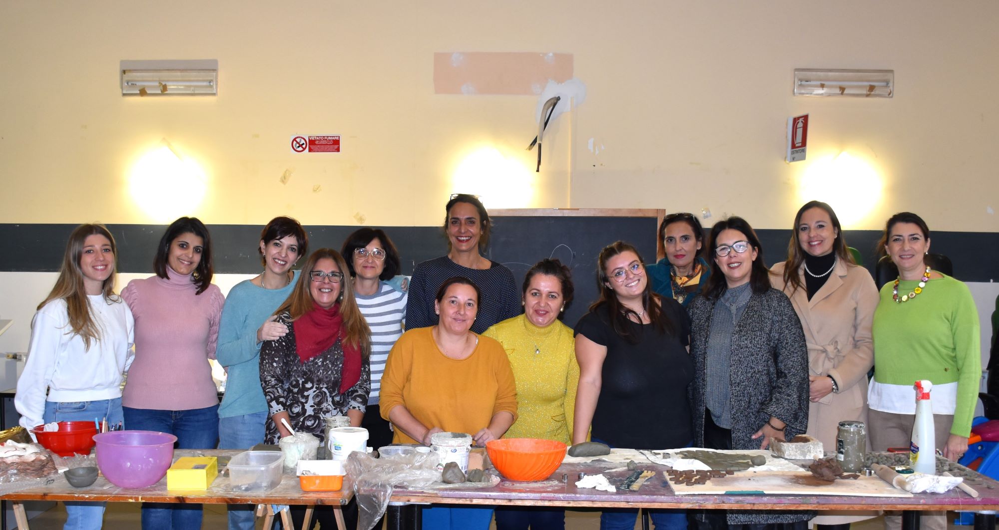 Al Centro Sociale di Sappusi presentato il laboratorio di ceramica al femminile