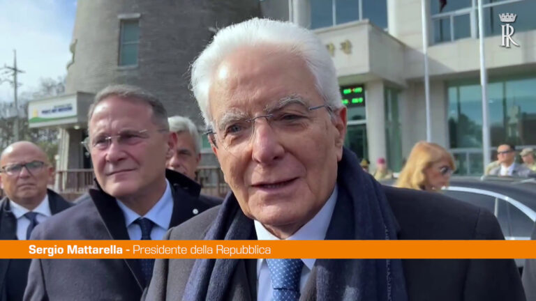 Mattarella “Con guerra mai conclusa c’è rischio di nuove violenze”