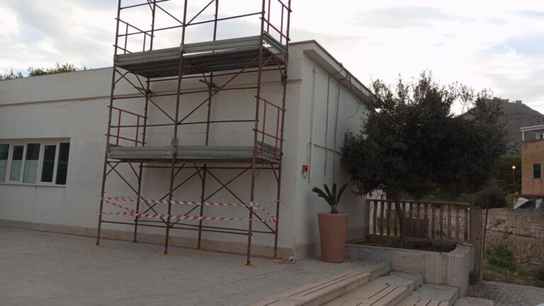 Al via i lavori di messa in sicurezza alla scuola primaria di Favignana