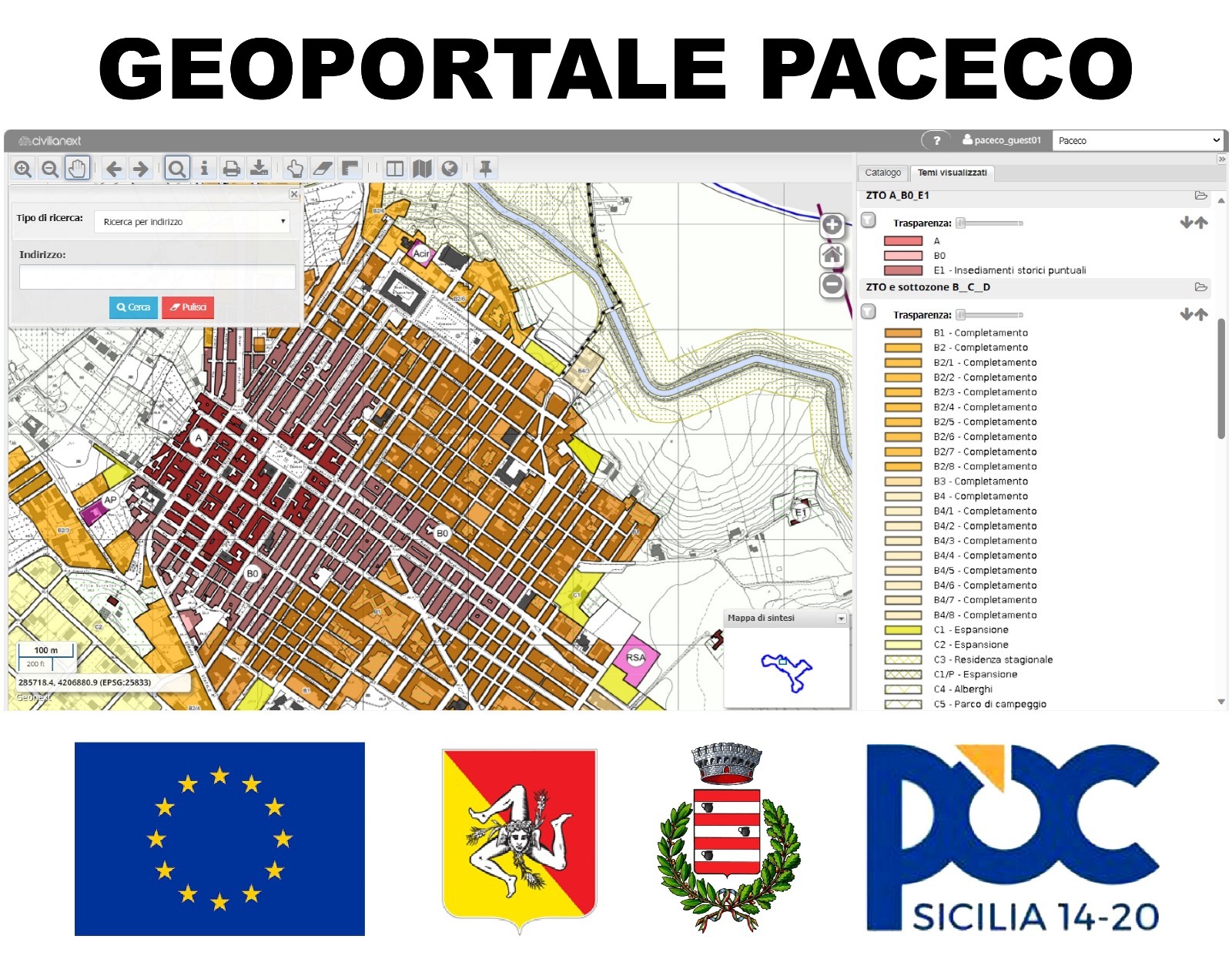 Paceco, on line il Geoportale del Comune