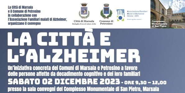 A San Pietro Marsala e Petrosino uniti per il progetto su “Città e l’Alzheimer” e Centri Sollievo