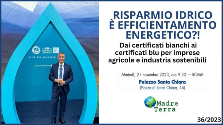 Madre Terra – Dai certificati bianchi a quelli blu per imprese