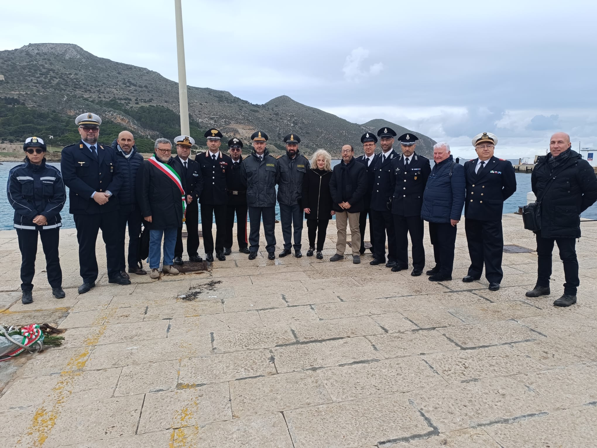 A Favignana si commemora l’agente di Penitenziaria Giuseppe Barraco